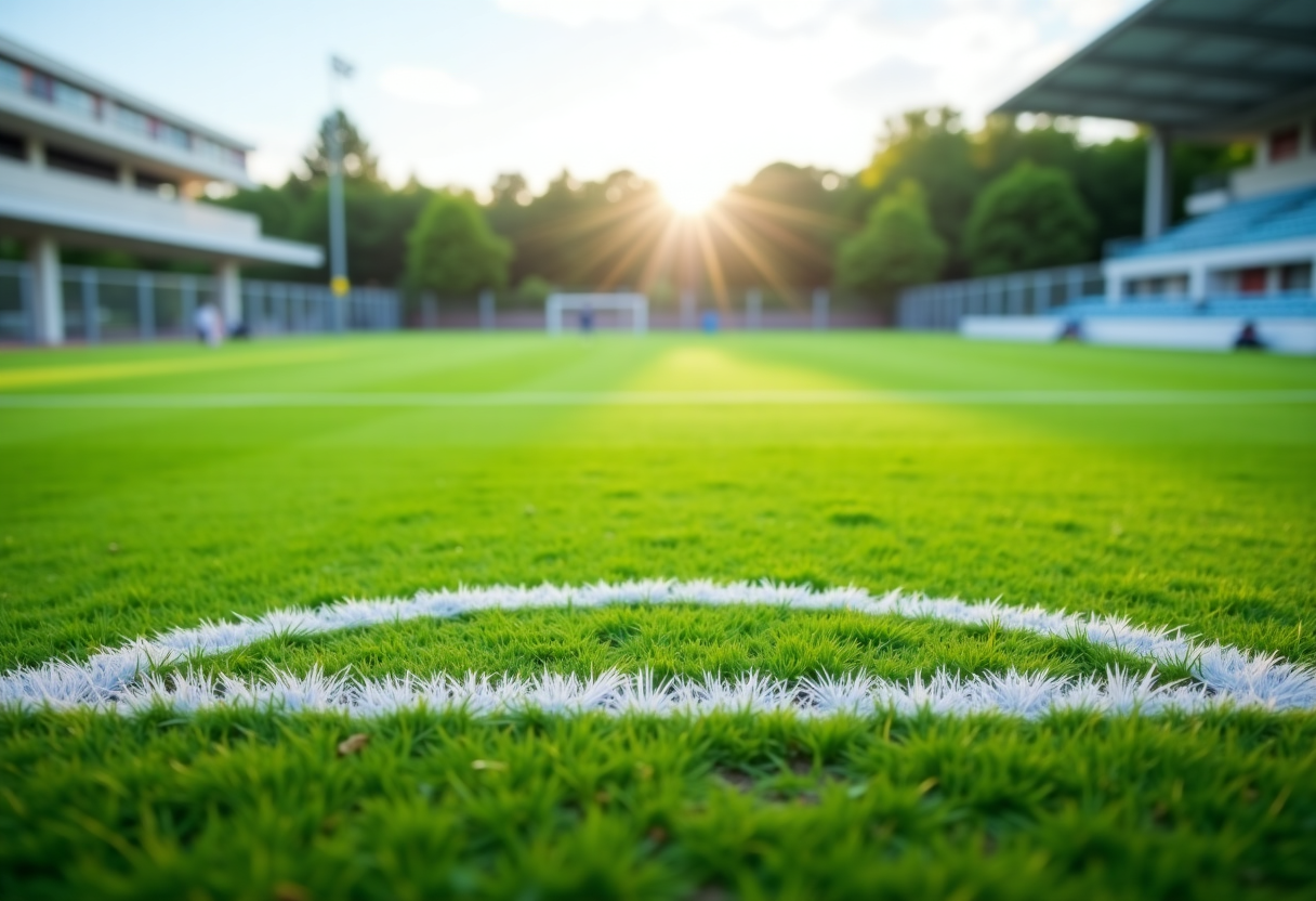 Giovani calciatori dell'AC Milan Academy in Bahrain