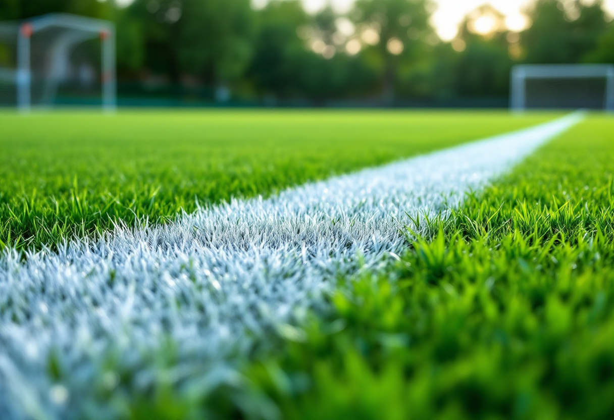 Aston Villa e Juventus in campo durante la partita