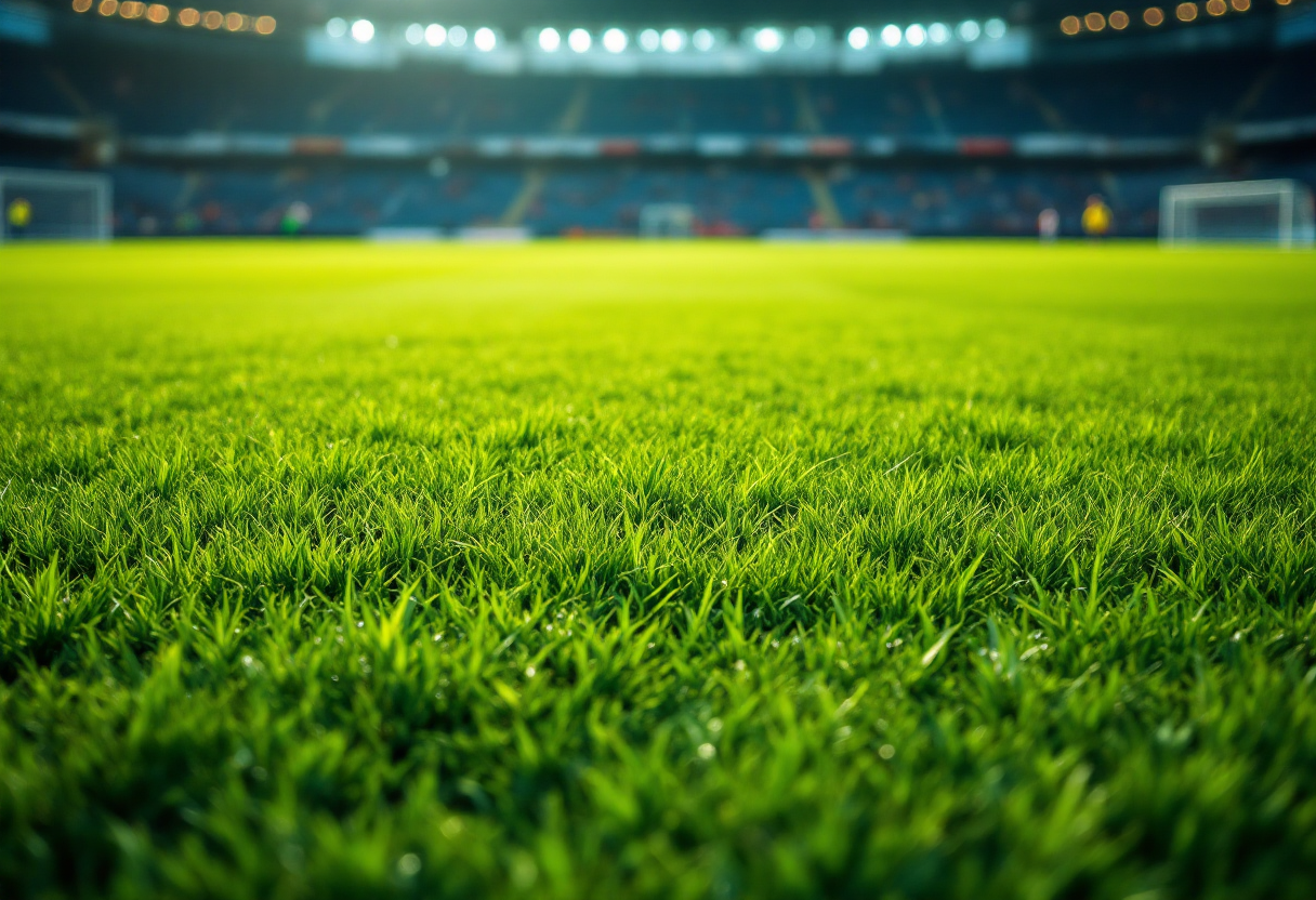 Atalanta in campo contro lo Young Boys in Champions League