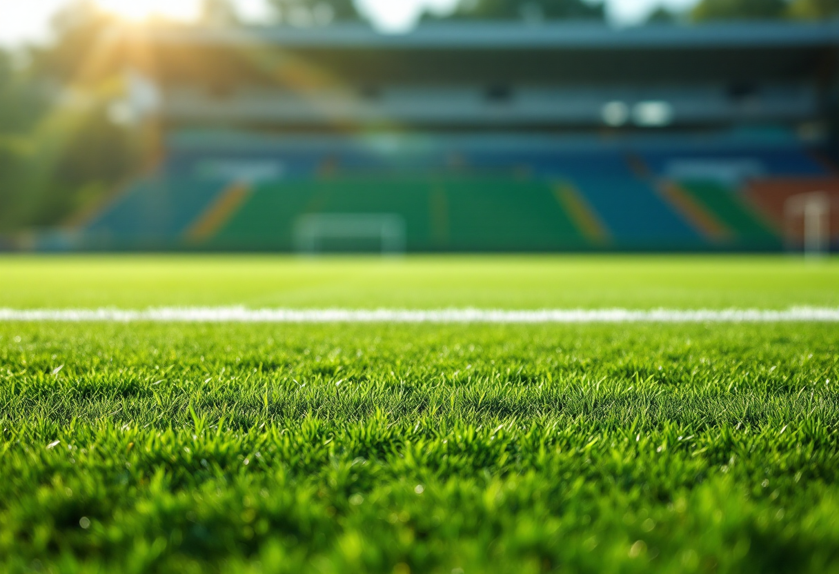 Un calciatore milanese in un momento di tensione