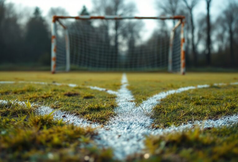 Casertana in campo durante una partita di campionato