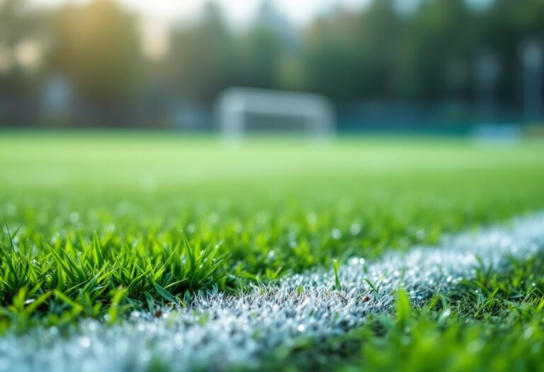 Giocatori del Manchester City in campo durante una partita