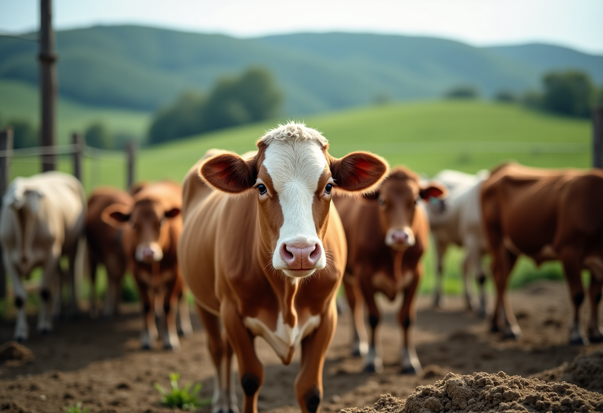 Donne impegnate nell'allevamento e nella gestione agricola