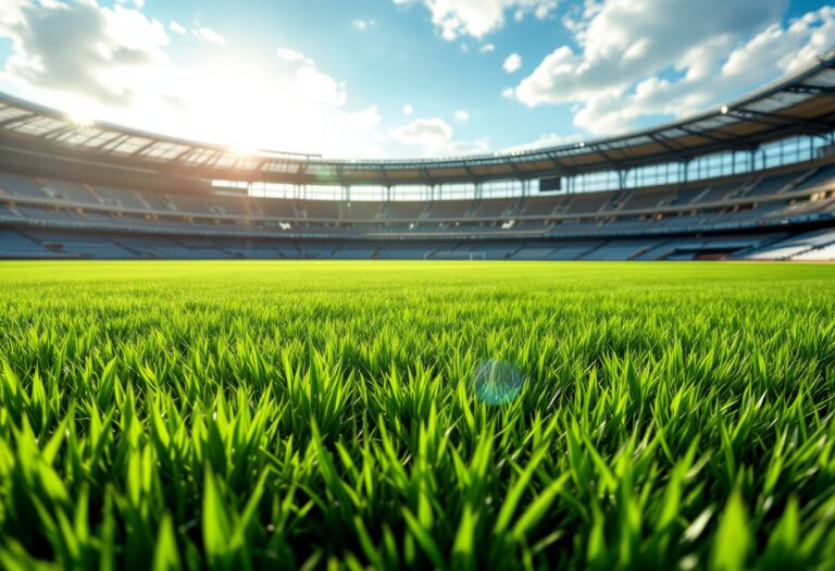 Giocatori in campo durante la preparazione per il Genoa