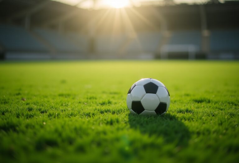 Immagine di un fuoriclasse del calcio in azione