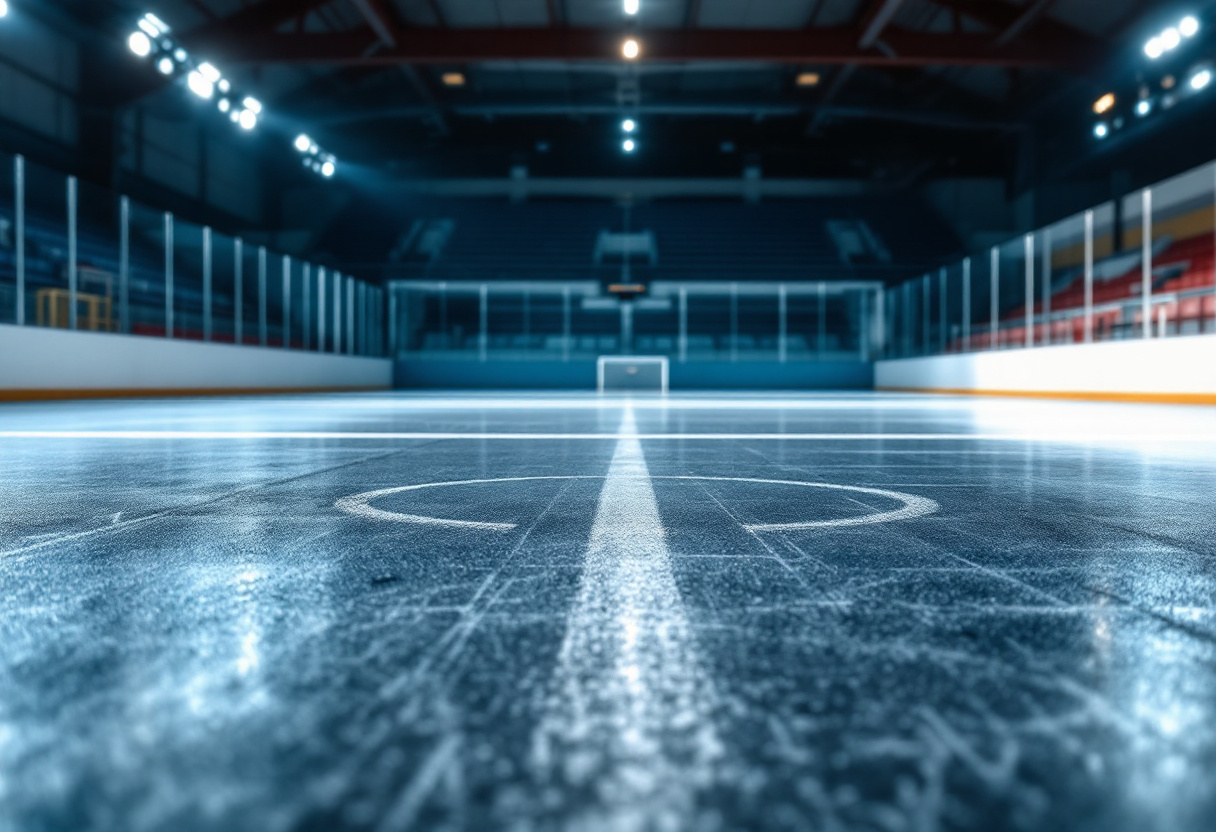 Match di hockey roller tra Monza e Giovinazzo