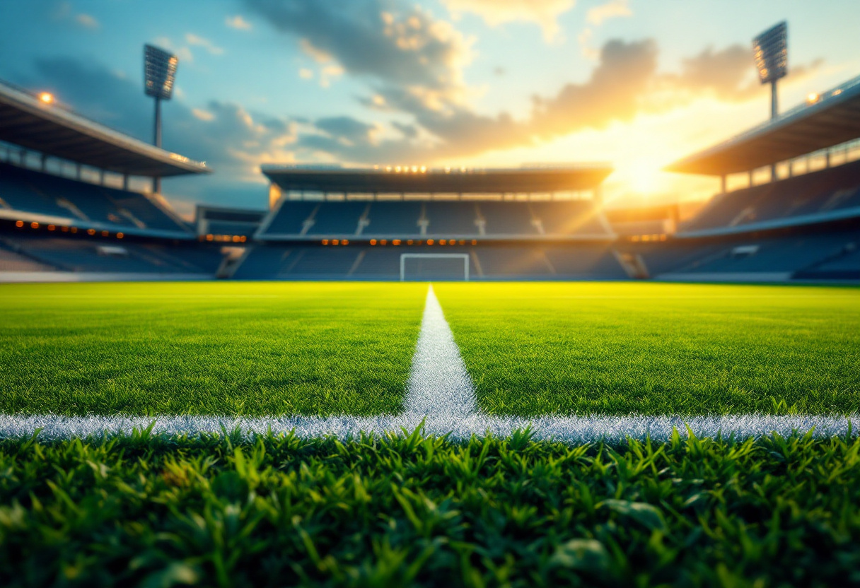 Inter e Lipsia in campo durante la Champions League