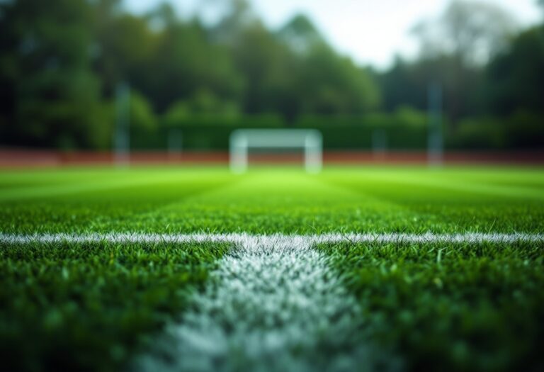 Giocatori italiani in campo durante la partita contro la Francia