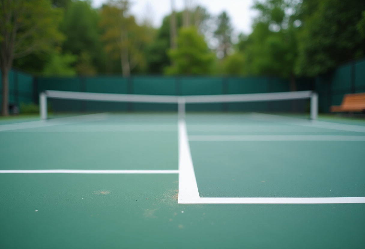 Jannik Sinner durante l'allenamento per le Atp Finals 2024