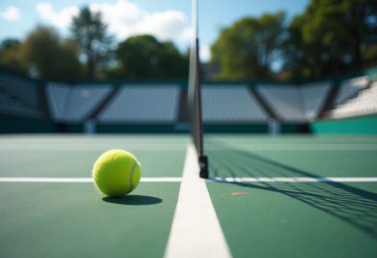 Jannik Sinner festeggia la vittoria in un torneo di tennis