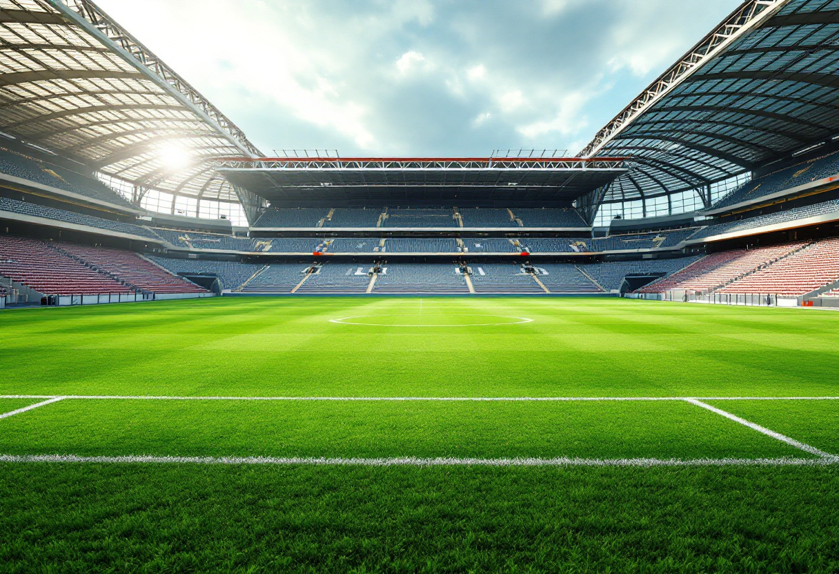 Giocatori di Juventus e Milan in azione durante la partita