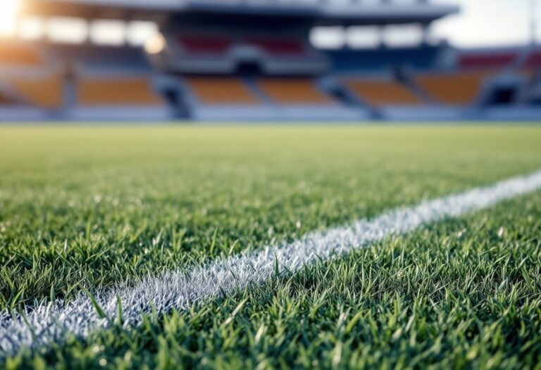 Giocatori di Napoli e Roma in azione durante la partita