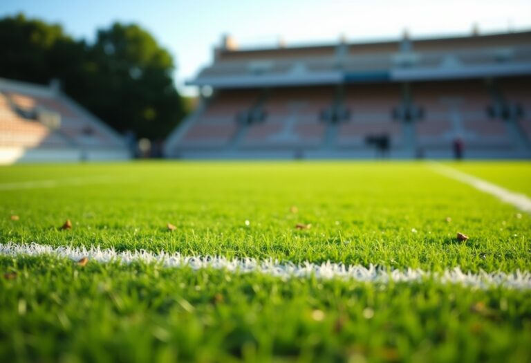 Giocatori nazionali si allenano per la partita contro la Roma