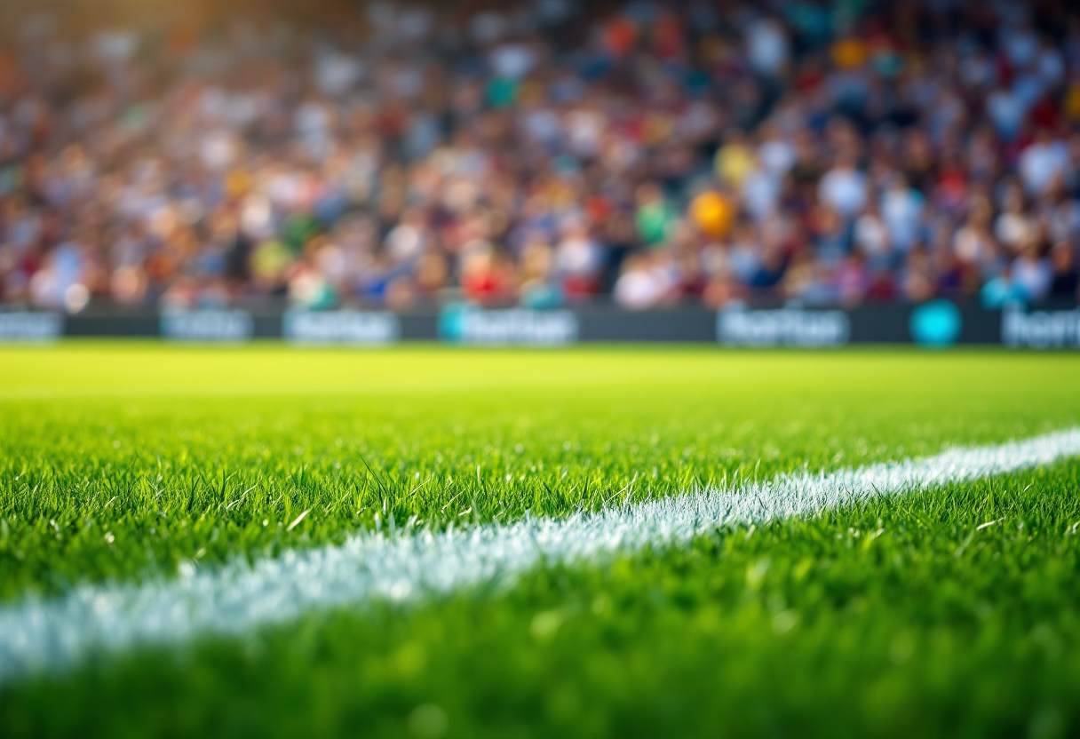 Giocatori del Paris Saint-Germain in preparazione per la partita