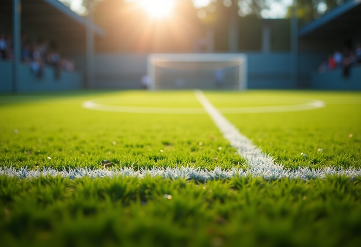 Giocatori della Nazionale in allenamento per il futuro