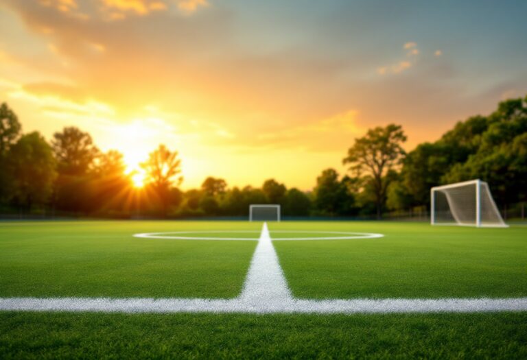 Giovani calciatori in azione durante una partita di campionato