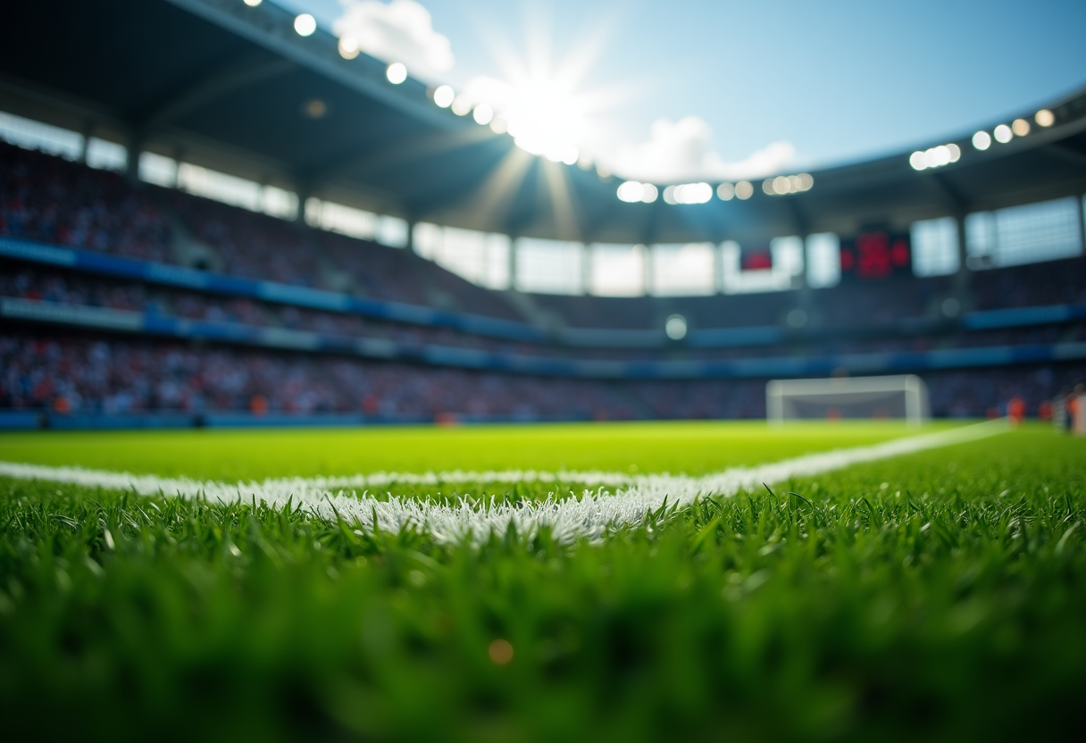 Immagine della rivalità calcistica tra Italia e Francia