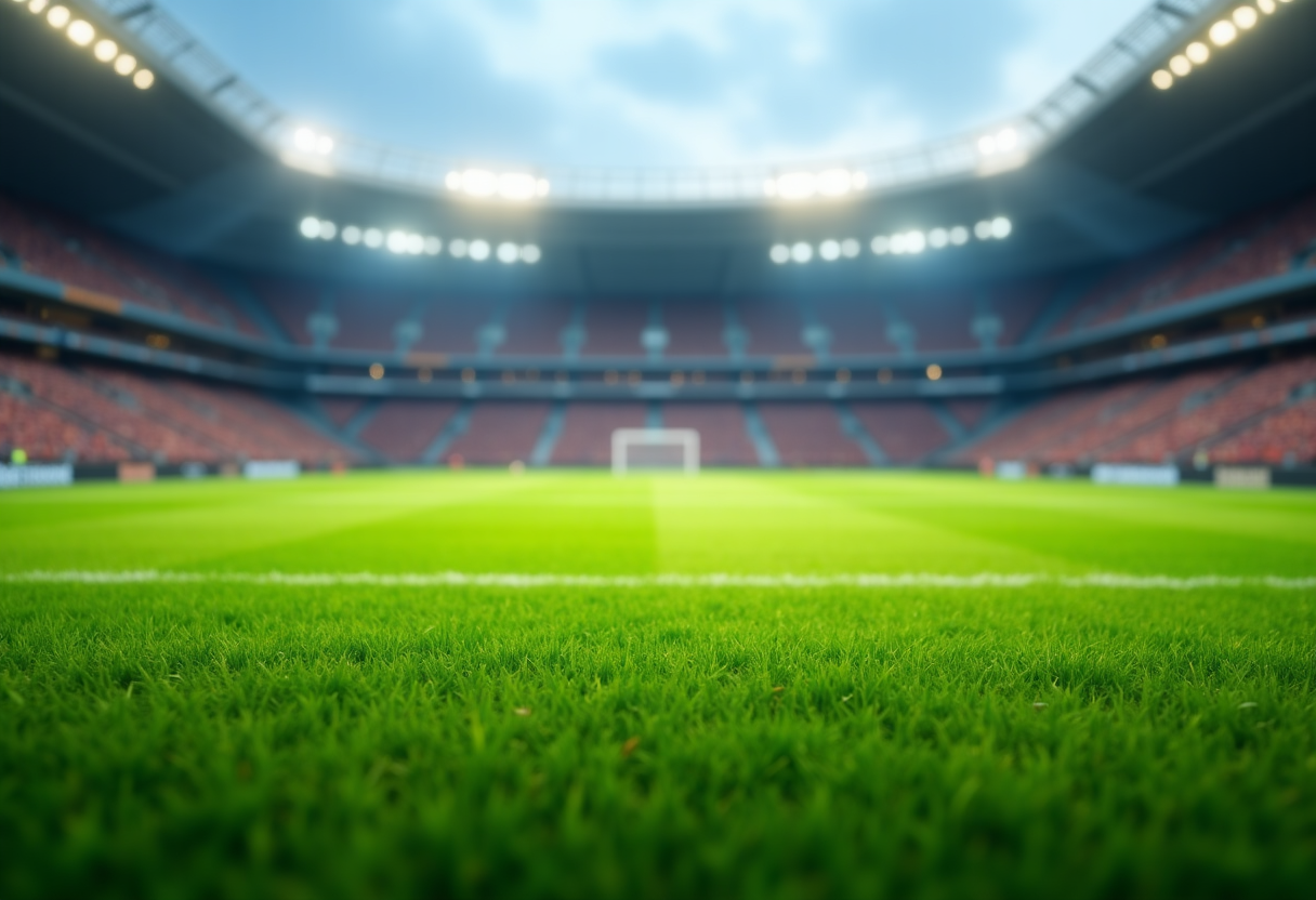 Roma e Lazio in campo durante la decima giornata di Serie A Femminile