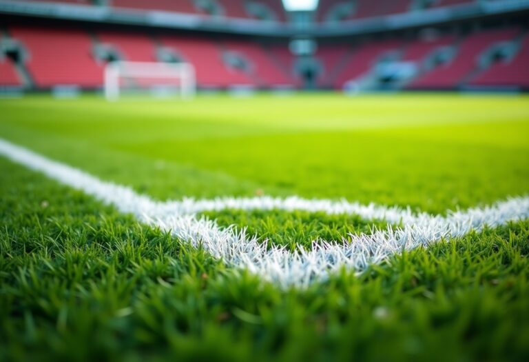 Roma e Lione in campo durante la Champions League femminile