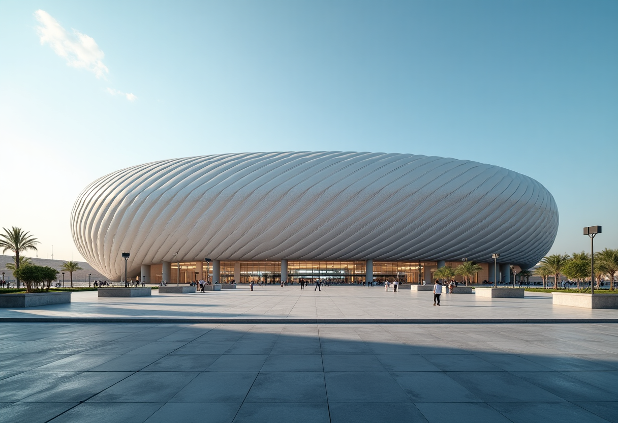 Vista panoramica del nuovo stadio King Salman in Arabia Saudita