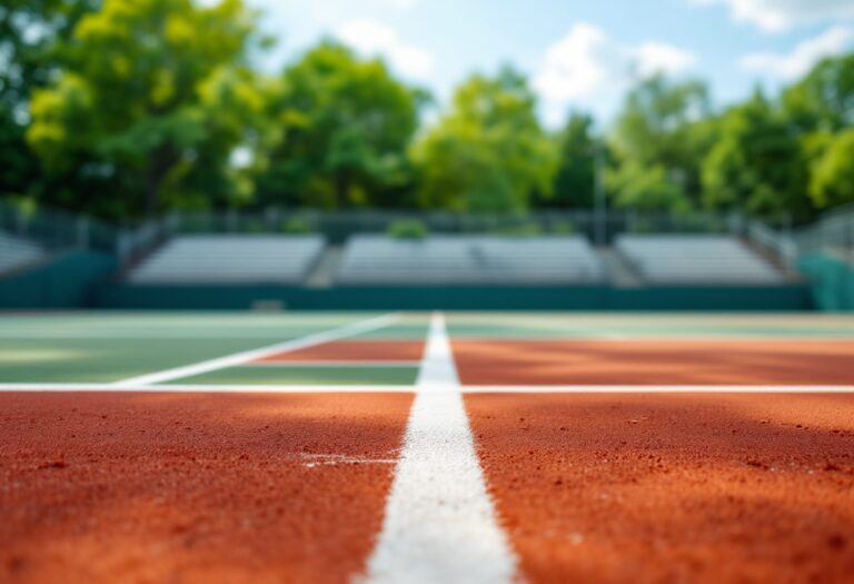 Giocatori italiani di tennis festeggiano un successo