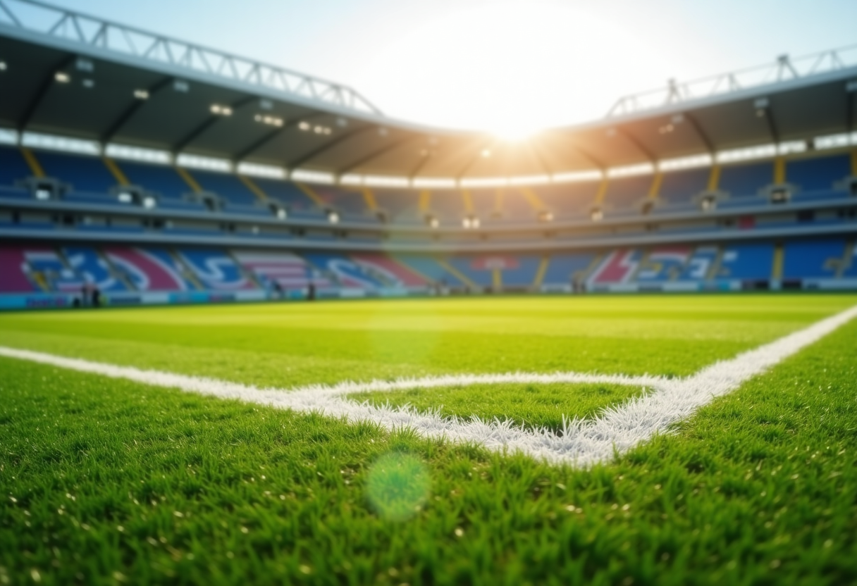 Giocatori di Uruguay e Colombia in azione durante la partita