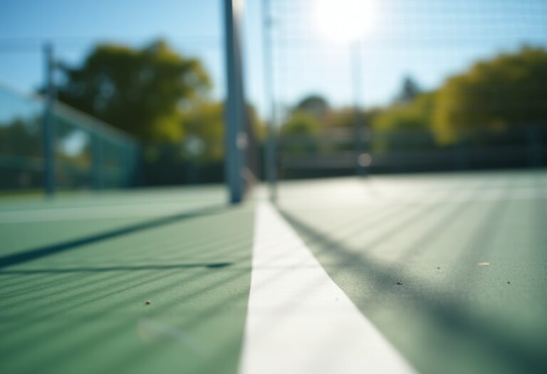 Un momento di violenza durante un torneo di pickleball