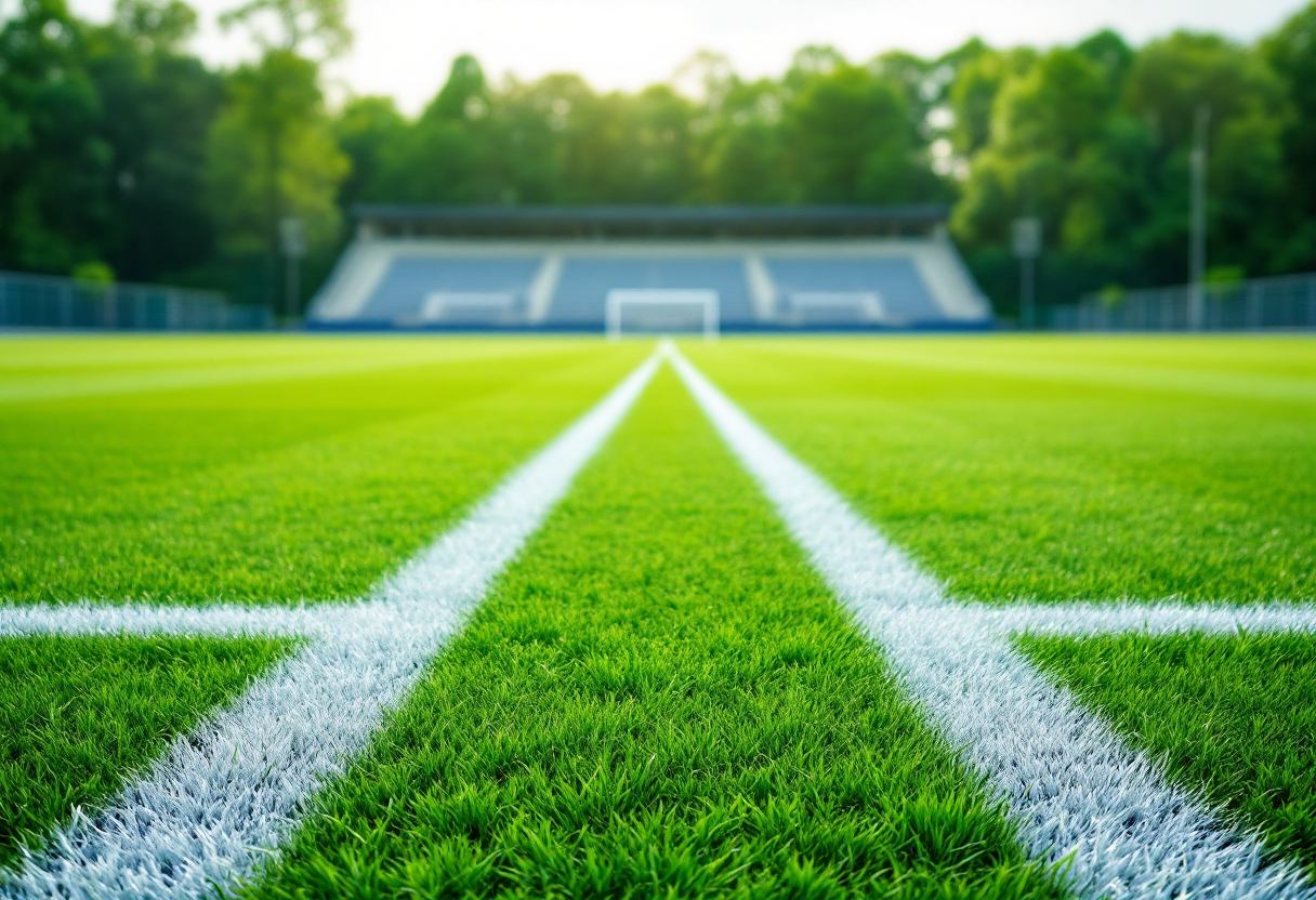 Giocatori dell'Ascoli in azione durante una partita recente