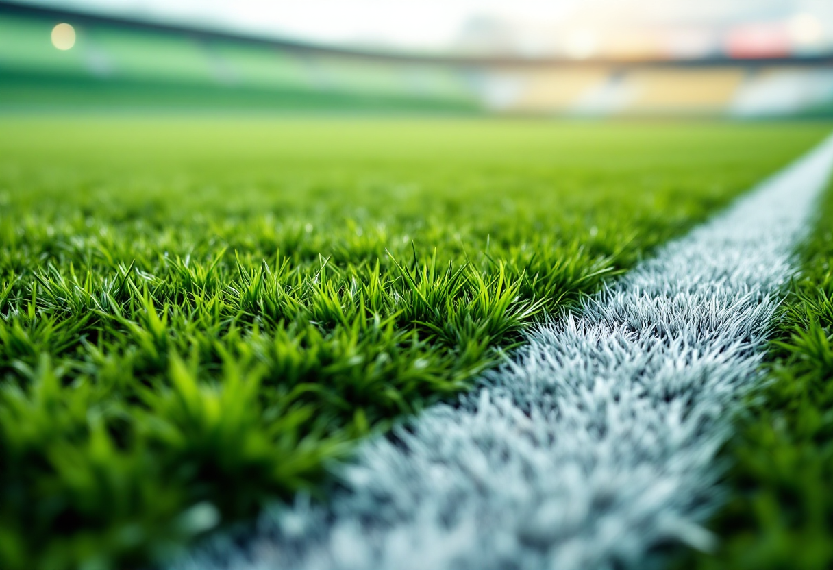 Atalanta e Inter in campo durante la Champions League