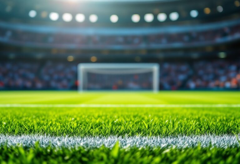 Atalanta e Inter in campo durante la Champions League