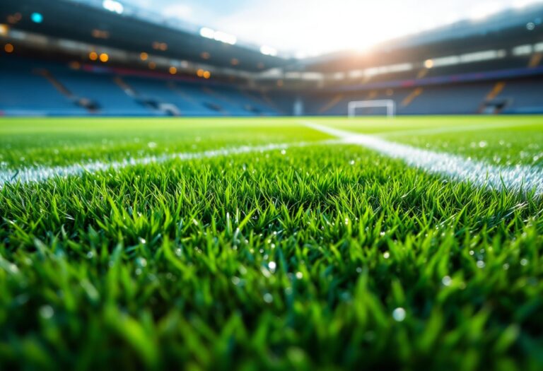 Atalanta e Inter in campo durante la Champions League