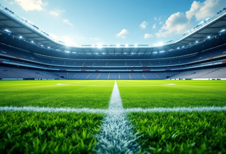 Atalanta e Inter in campo durante la Champions League