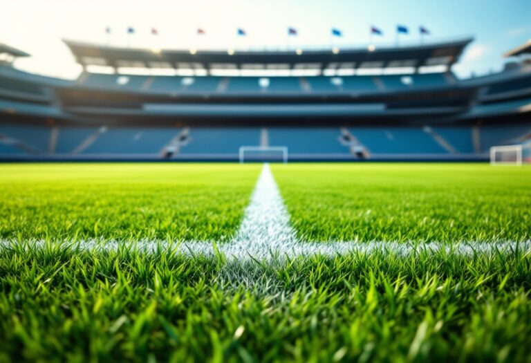 Atalanta e Inter in campo durante una partita di Champions League