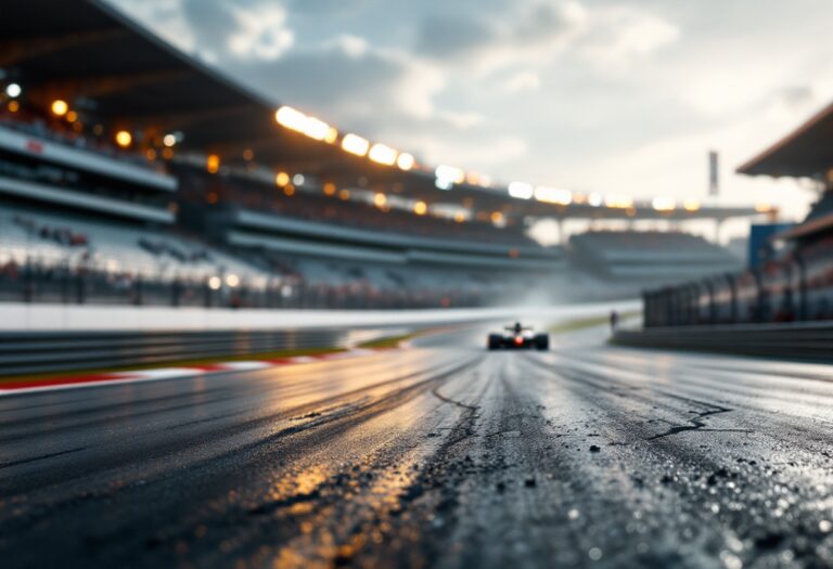 Ayrton Senna in azione durante una gara di Formula 1