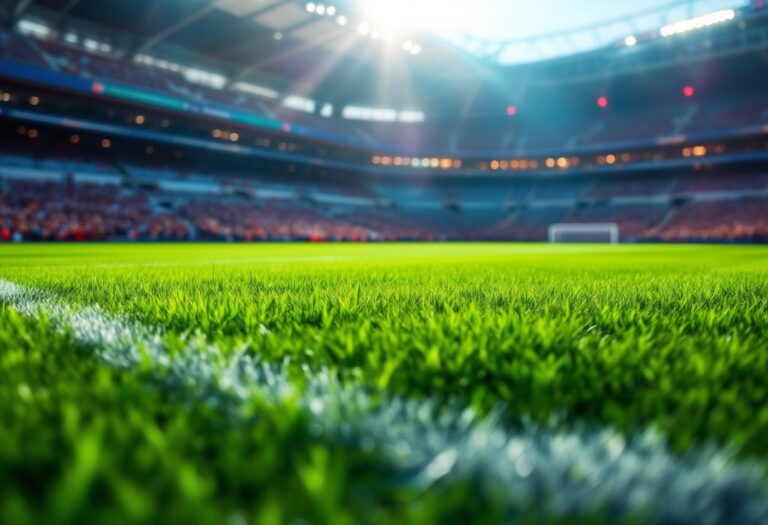 Benfica e Bologna in campo durante la Champions League