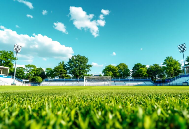 Giocatrici di calcio femminile in azione in Italia