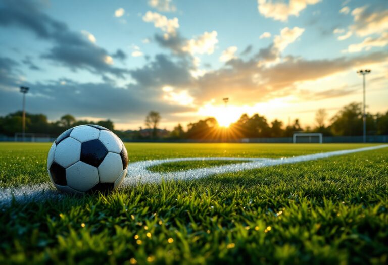 Cesare Casadei in azione durante una partita di calcio