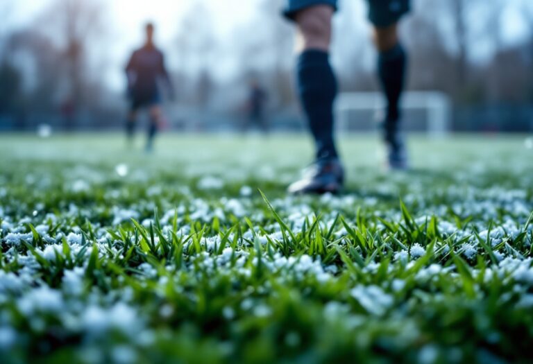 Giocatrici in azione durante la Coppa Italia femminile di dicembre