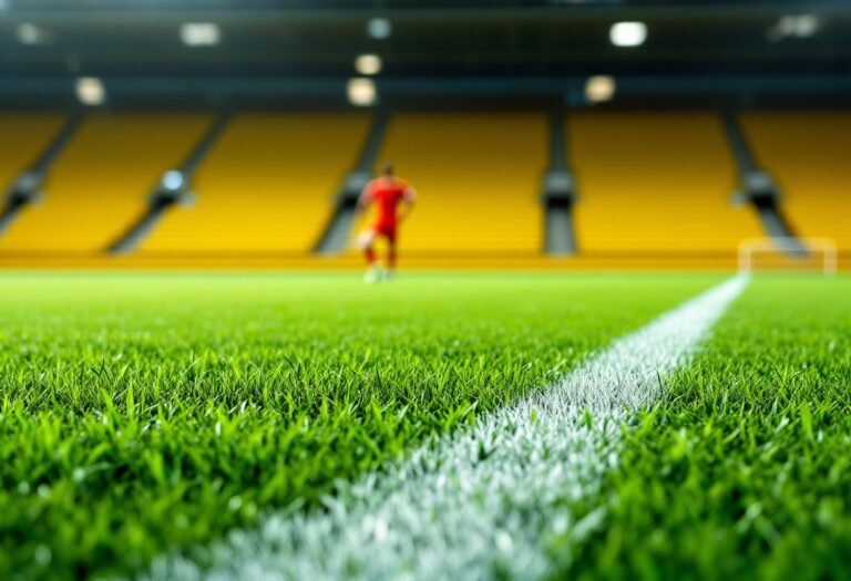 Emma Cortese in azione sul campo di calcio femminile