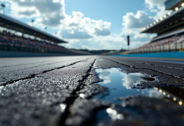 Piloti di Formula 1 in azione durante il gran finale