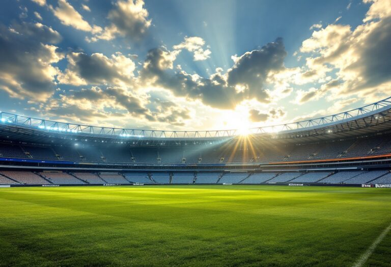 Stadio di Udine pronto per la finale di Supercoppa Europea 2025