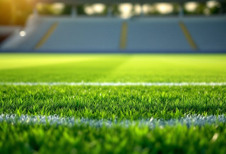 Giovani calciatori in allenamento sul campo