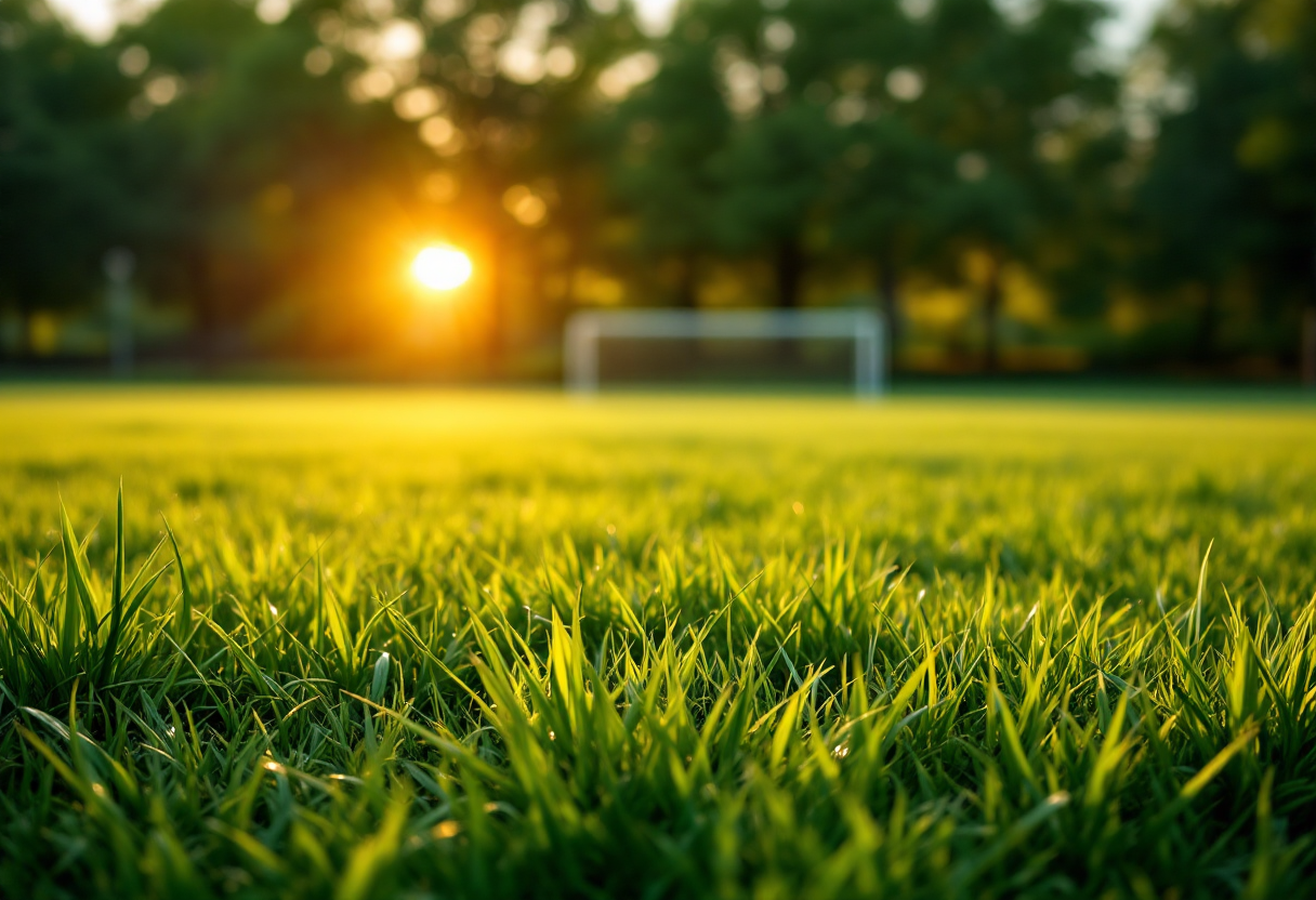 Giovani calciatori in allenamento per il futuro del calcio