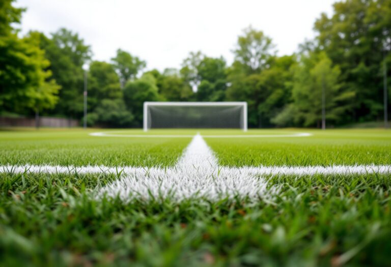 Giovani calciatori in azione nel calcio dilettantistico campano