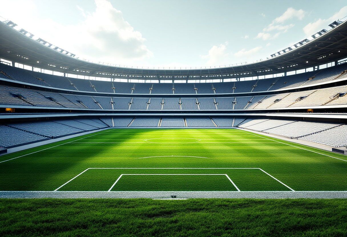 Inter e Bayer Leverkusen in campo durante la Champions League