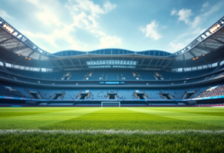 Stadio pronto per il grande match Italia Germania