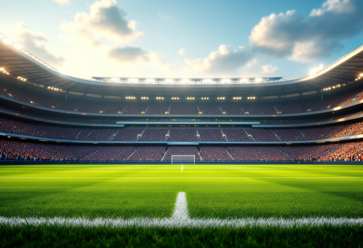 Juventus e Manchester City in campo durante la Champions League