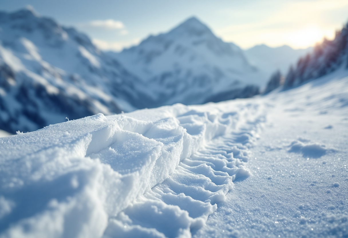 Immagine del maltempo che colpisce Sankt Moritz