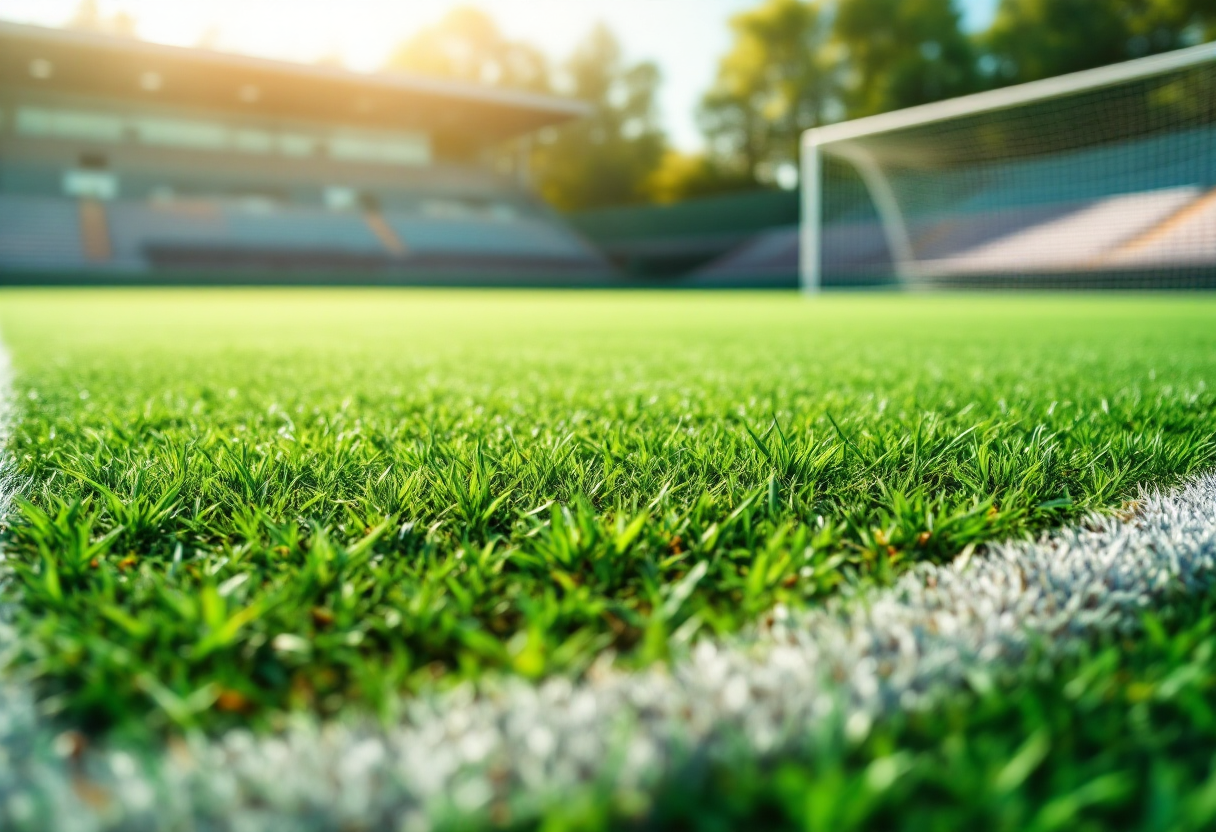 Giocatrici della nazionale italiana femminile di calcio a 5 in allenamento