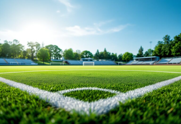 Giocatrici di calcio femminile ad Arezzo in azione